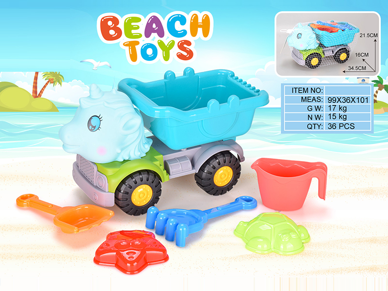 6PCS Beach Buggy Toy