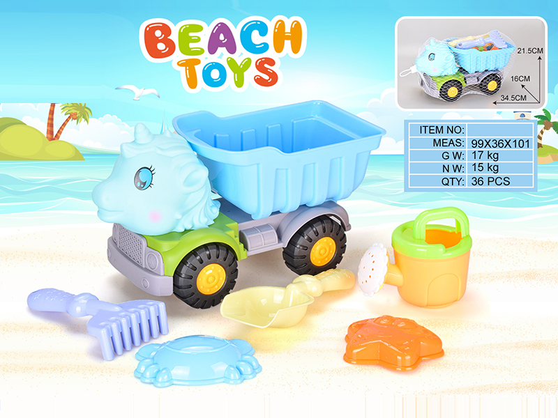 6PCS Beach Buggy Toy