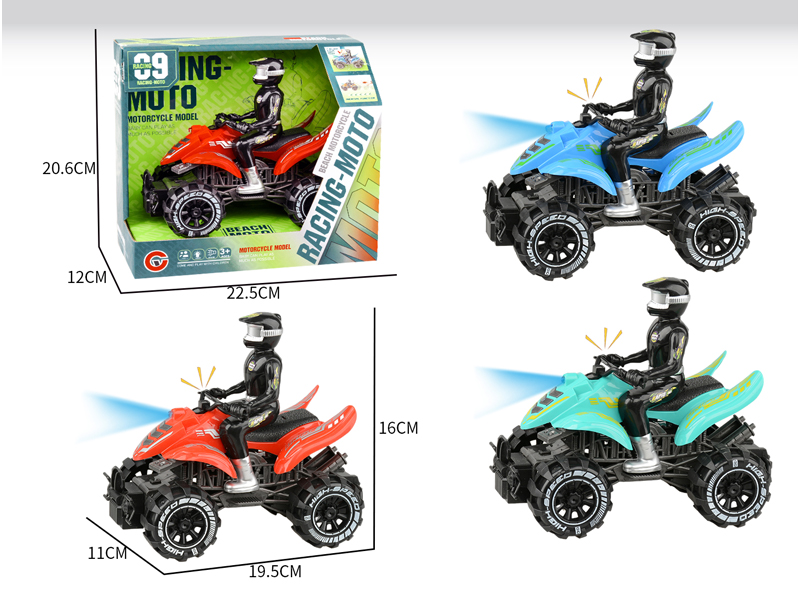 Large Friction Carrying People Beach Motorcycle With Light And Sound