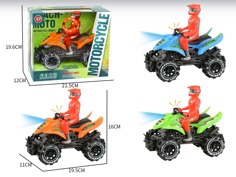 Large Friction Carrying People Beach Motorcycle With Light And Sound