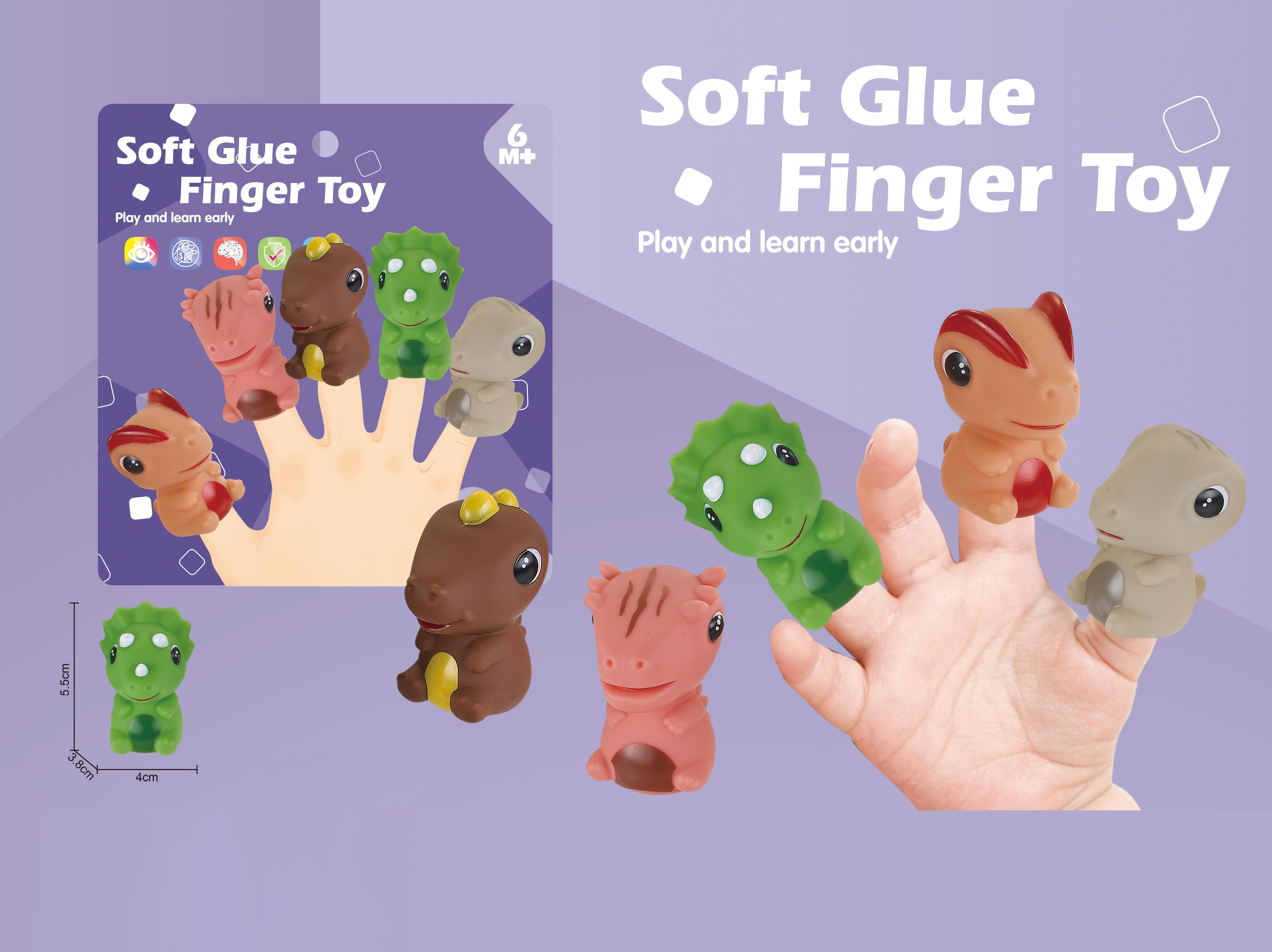 Soft Glue Finger Toy