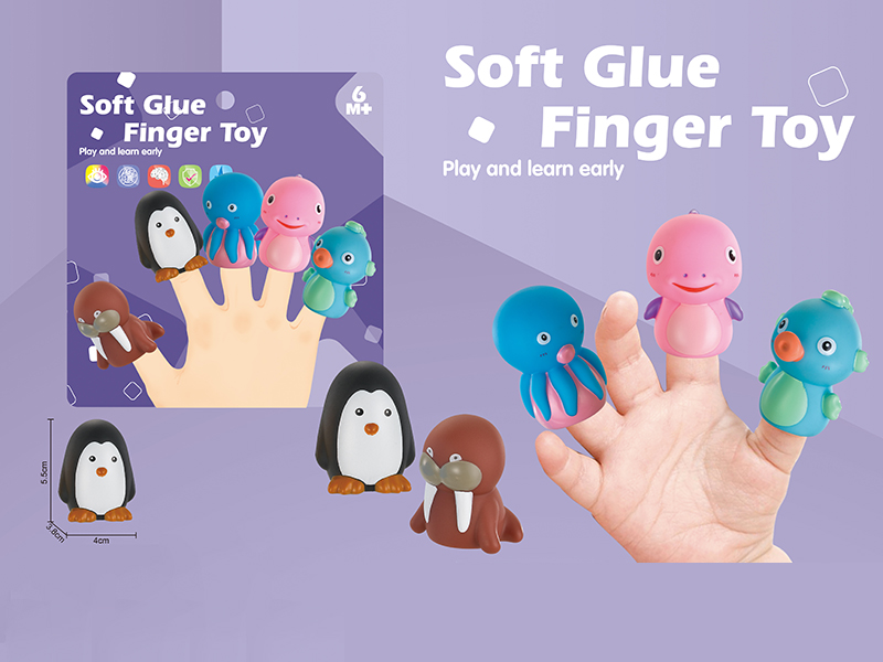 Soft Glue Finger Toy