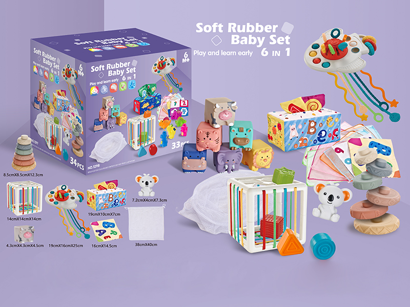 Soft Glue Baby Set 6 In 1