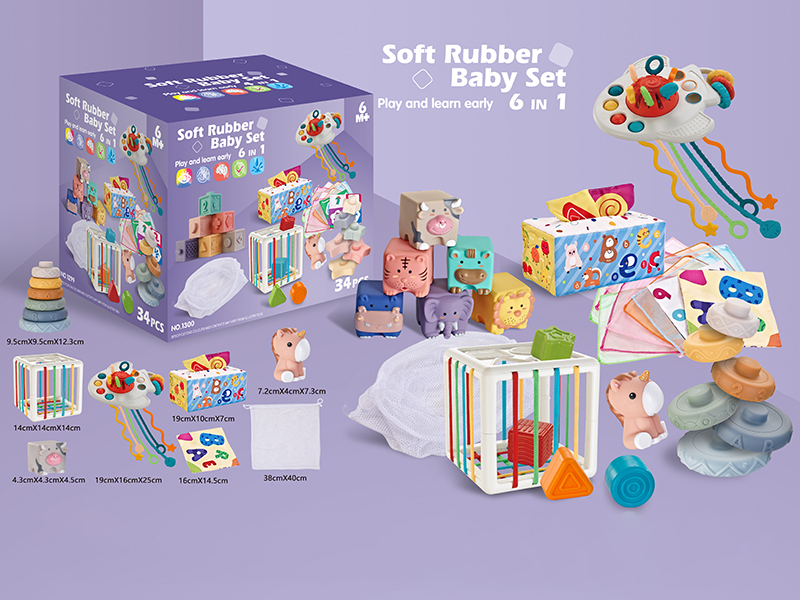 Soft Glue Baby Set 6 In 1