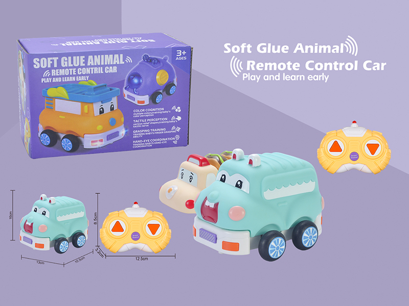 2.4G Remote Control Vinyl Burger Truck + Rabbit Bus(With Lights)