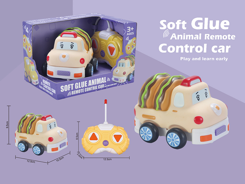 2-Channel Remote Control Vinyl Burger Truck(With Lights)