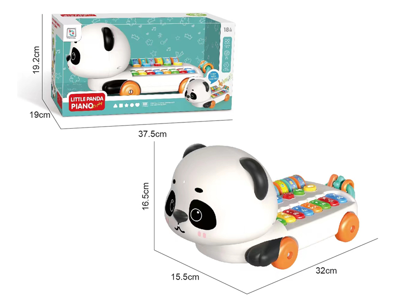 Cartoon Panda Electronic Organ