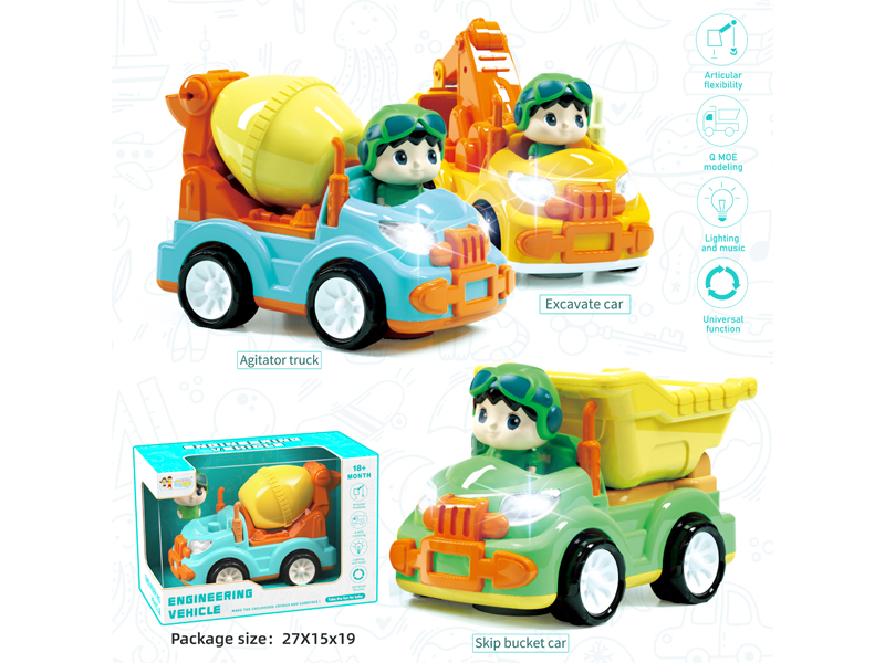 B/O Engineering Vehicle With Music