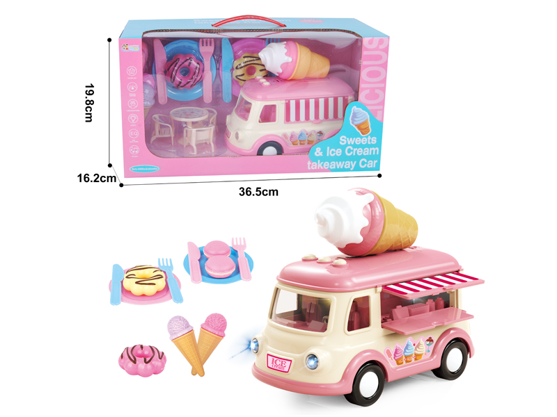 Friction Music Ice Cream Truck