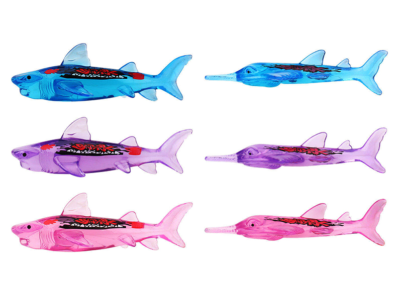 Transparent Shark Water Toy