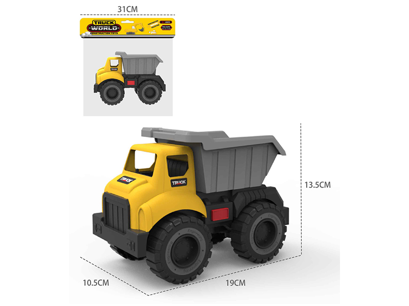 Friction Engineering Vehicle Dump Truck With Sound And Light