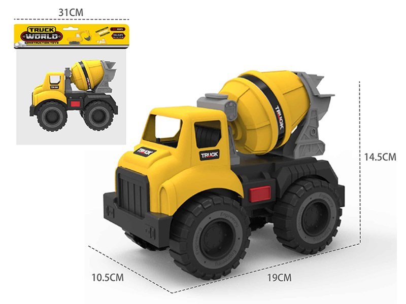 Friction Engineering Truck Mixer Truck With Sound And Light