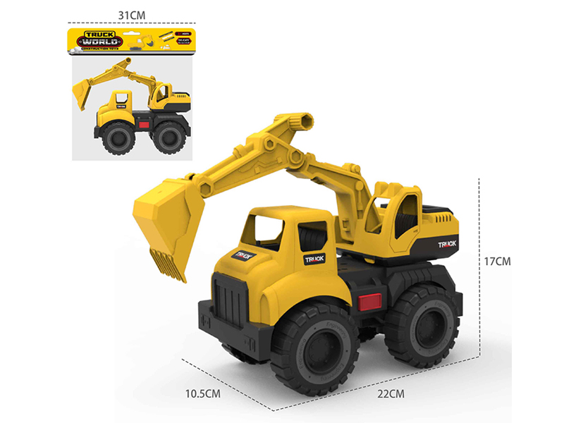 Friction Engineering Vehicle Excavator With Sound And Light