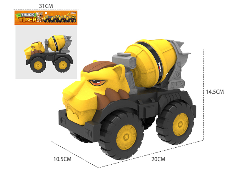 Slide Tiger Engineering Truck Mixer Truck