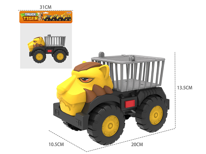 Friction Tiger Engineering Cage Vehicle With Sound And Light