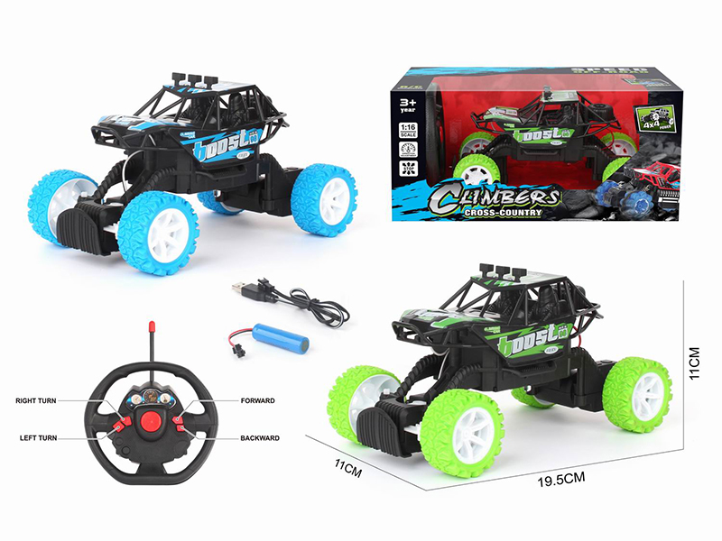 1:16 4-Channel Remote Control Climbing Cross-Country Car