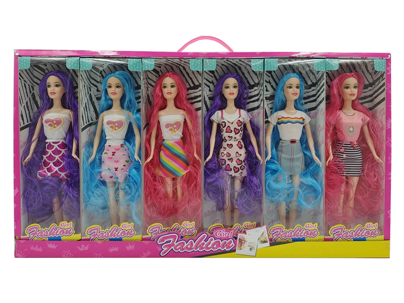 11.5-Inch Solid Body Fashion Doll 12PCS