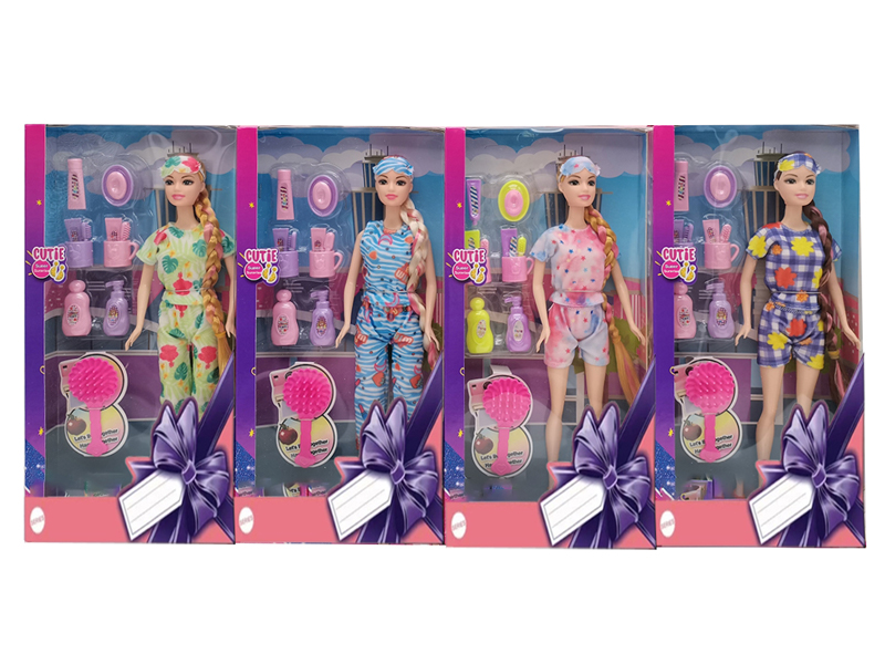 11.5-Inch Solid Doll With Daily Comb