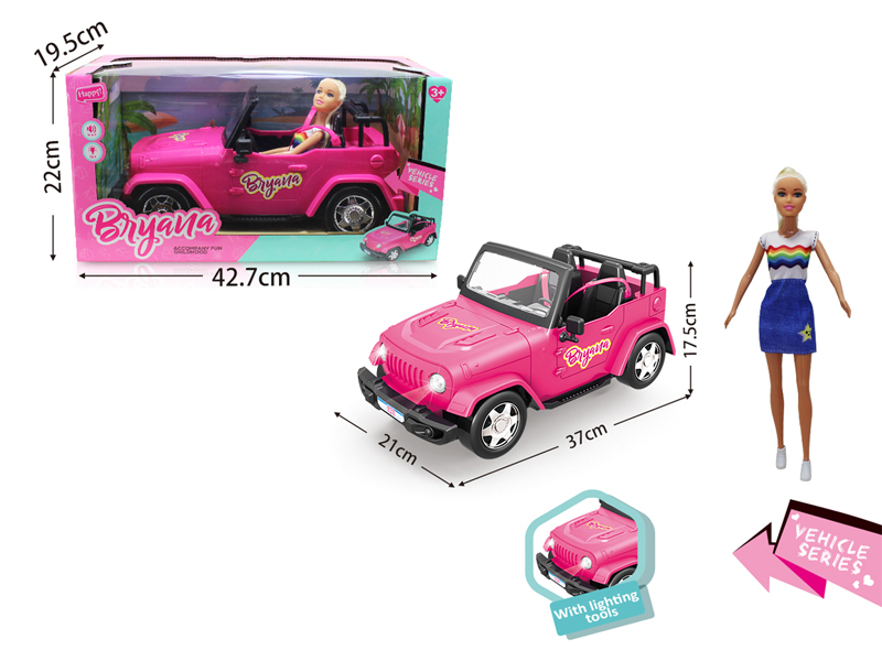 Slide Jeep With Light And Music