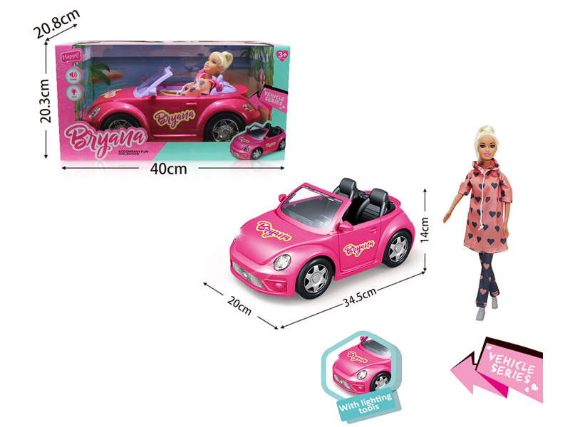 Slide Beatle With Light And Music