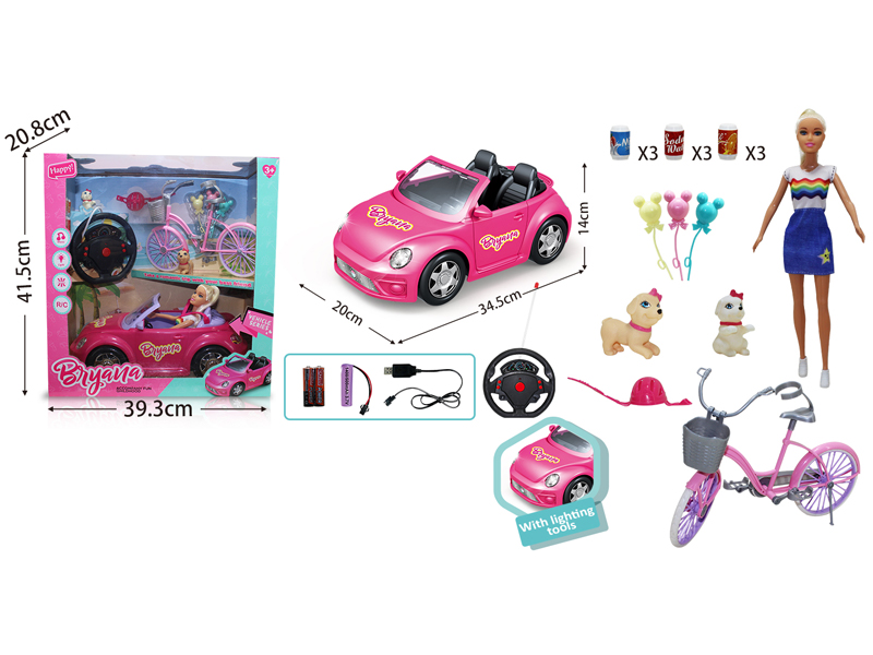 4CH R/C Beatle Sports Car With Light And Music