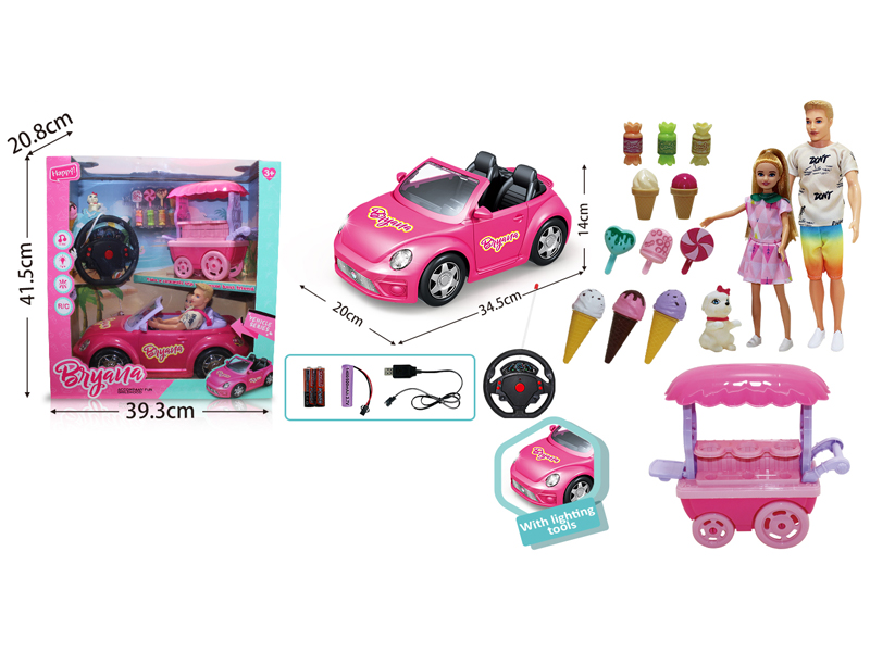 4CH R/C Beatle Sports Car With Light And Music