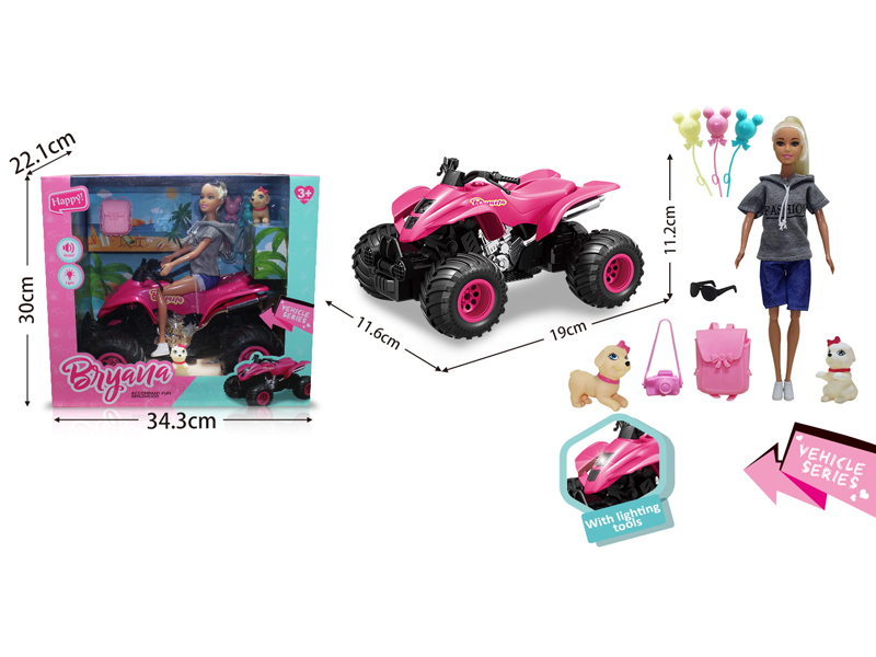 Slide Beach Motorcycle With Light And Music