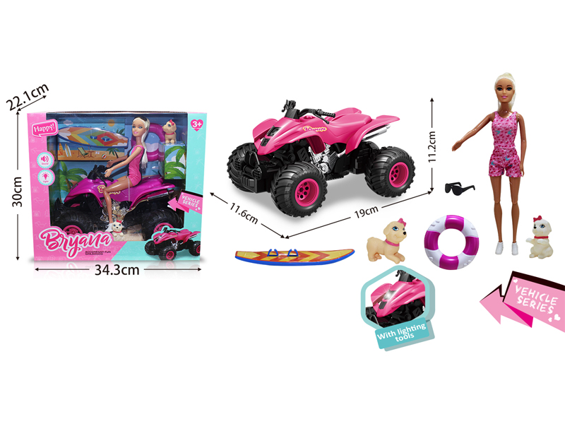 Slide Beach Motorcycle With Light And Music