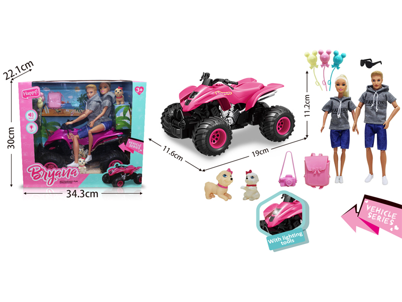 Slide Beach Motorcycle With Light And Music