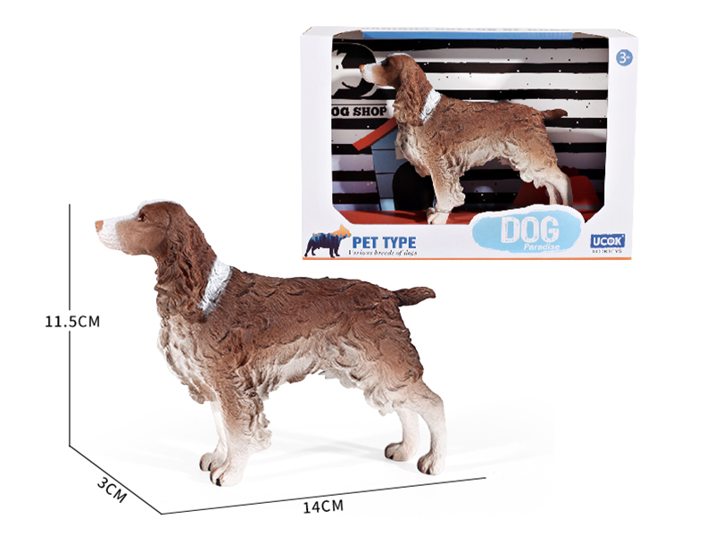 8 Inch Painted Springer Spaniel