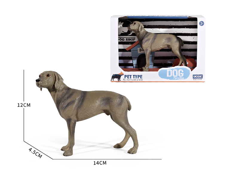 8 Inch Painted Weimaraner