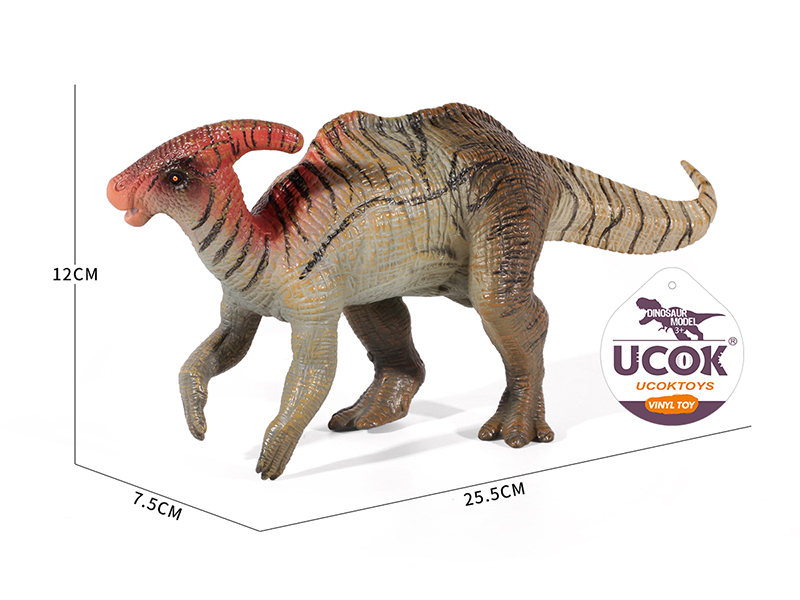 Stuffed Soft Vinyl Parasaurolophus