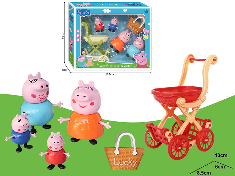 Peppa Pig Baby Stroller Toy
