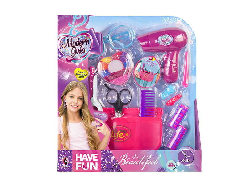 Fashion Barber Girl Beauty Toy