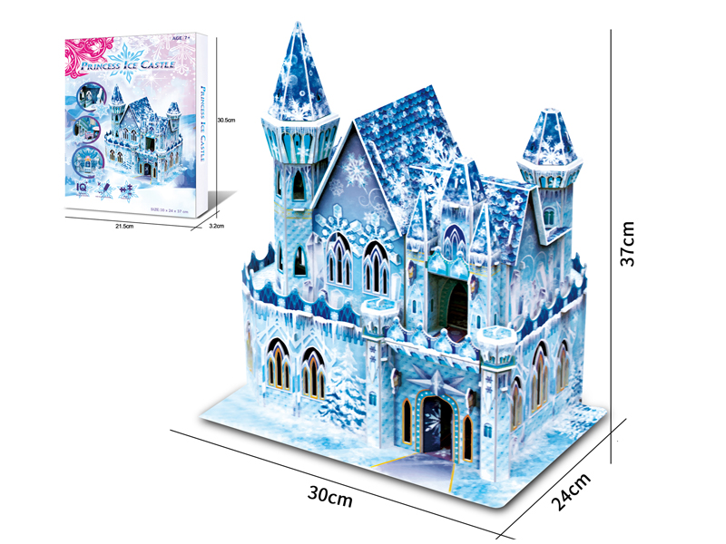 3D Puzzle Ice And Snow Castle