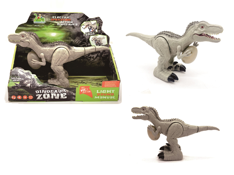 B/O Velociraptor With Sound And Light (Gray)