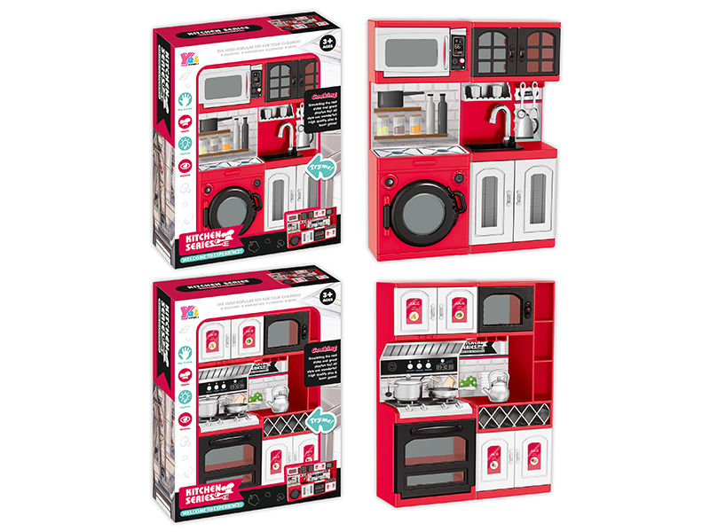 Kitchen Combination Cabinet Play Set