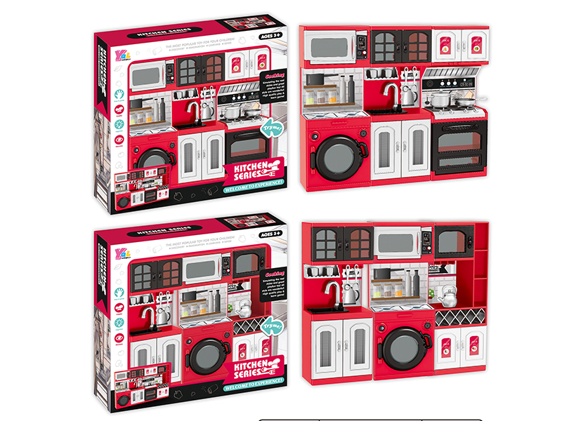 Kitchen Combination Cabinet Play Set