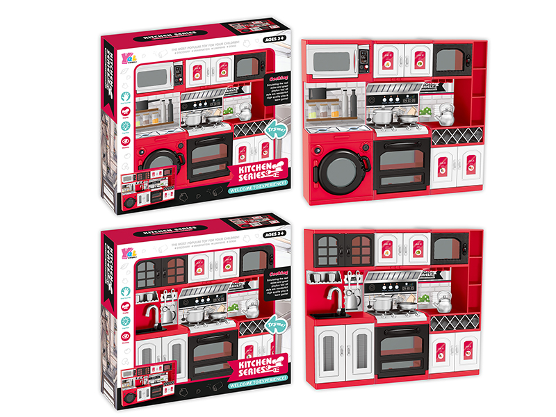 Kitchen Combination Cabinet Play Set