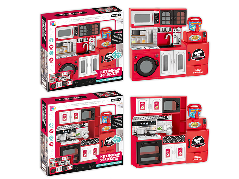 Kitchen Combination Cabinet Play Set