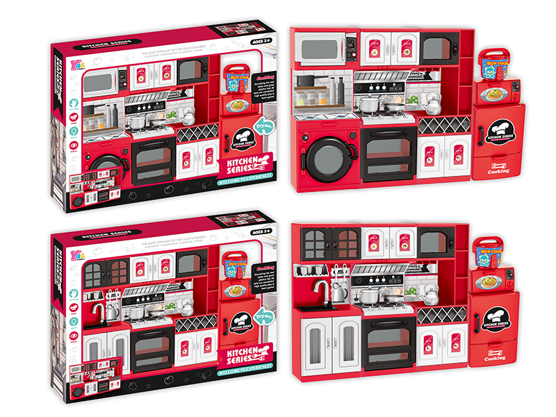 Kitchen Combination Cabinet Play Set