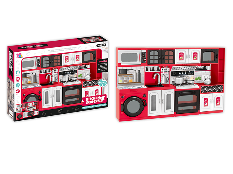 Kitchen Combination Cabinet Play Set