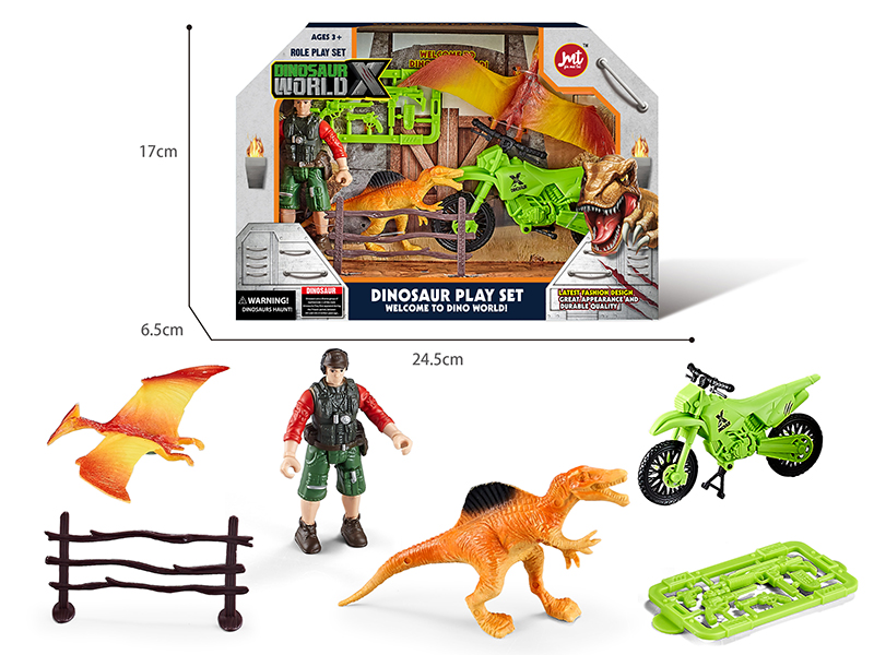 Dinosaur World Role Play Set