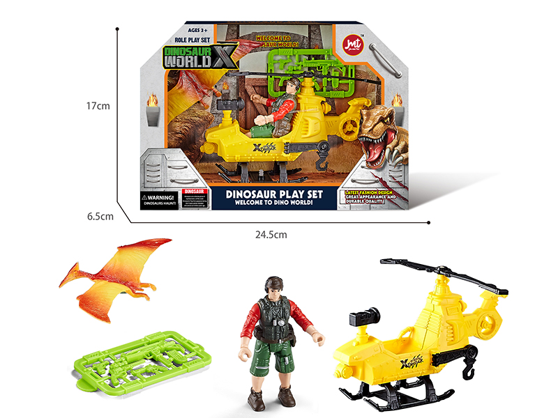 Dinosaur World Role Play Set