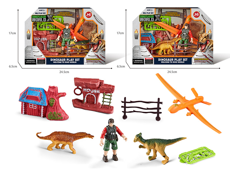 Dinosaur World Role Play Set