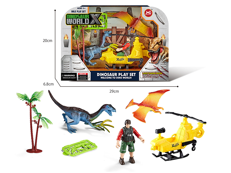 Dinosaur World Role Play Set