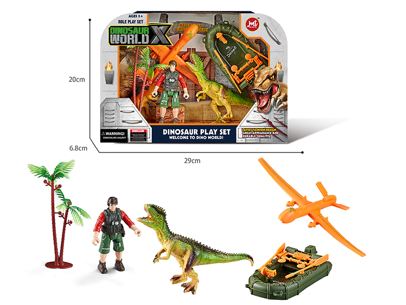 Dinosaur World Role Play Set