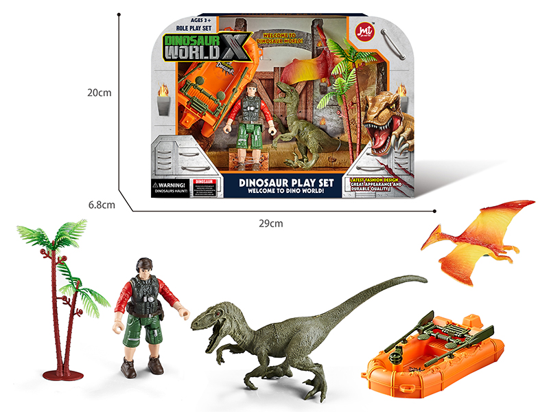 Dinosaur World Role Play Set