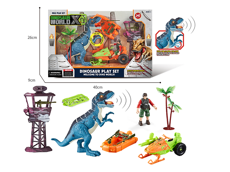 Dinosaur World Role Play Set