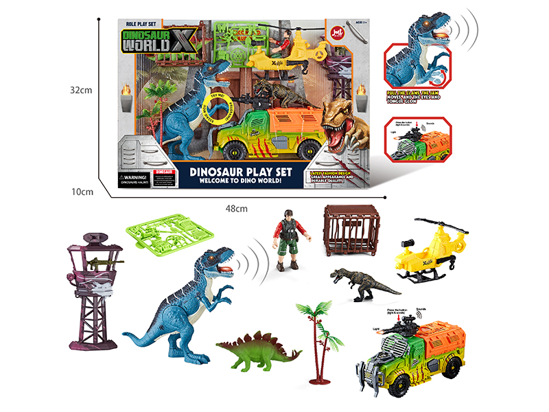 Dinosaur World Role Play Set